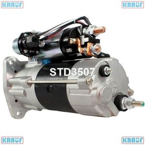 Стартер D12/ISB/ISC/3306 (24V,7.5kW,Z12,откр) STD3507/STP3507 STD3507 Krauf