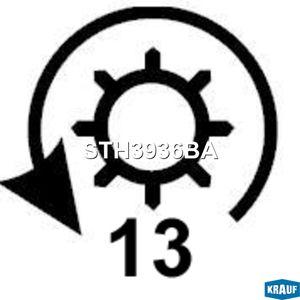 Стартер Nissan TEANA J32 2,5 VQ25DE STH3936BA KRAUF sth3936ba Krauf