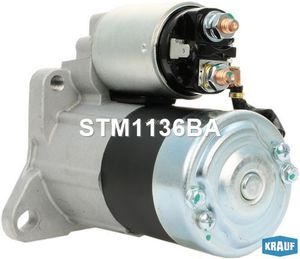 Стартер 12V 1 kW STM1136BA Krauf