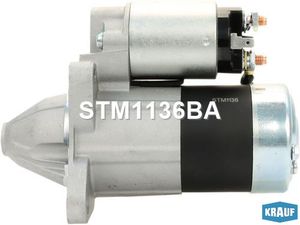 Стартер 12V 1 kW STM1136BA Krauf