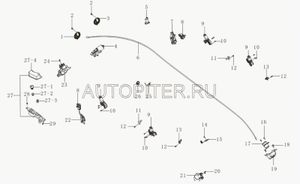 Реле электрические jd192630aqct73 Lifan