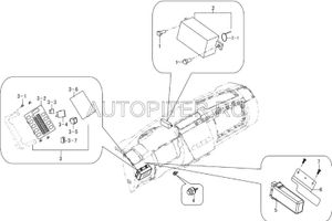Реле фар противотуманных (ЦС) l3735150 Lifan
