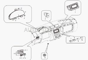 Кнопка ПТФ от 08г  LAX3710310 lax3710310 Lifan
