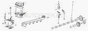 Прокладка клапанной крышки HOWO WD615 Евро 3 нижняя vg1540040021 Howo