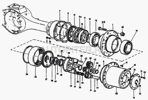 'САЛЬНИКЗАДНЕЙСТУПИЦЫ187Х220Х1425ММHOWO wg9112340114 Howo