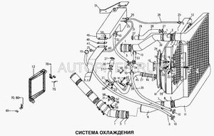 Патрубок радиатора нижний L-75 d-55 d-55 wg9719530228 Howo