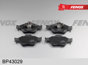 Комплект тормозных колодок, дисковый тормоз BP43029 Fenox
