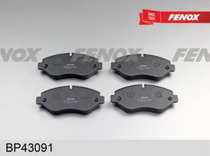 Комплект тормозных колодок, дисковый тормоз BP43091 Fenox
