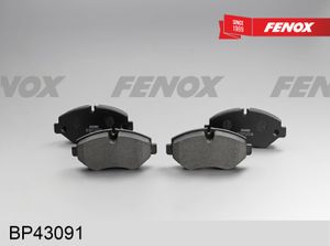 Комплект тормозных колодок, дисковый тормоз BP43091 Fenox