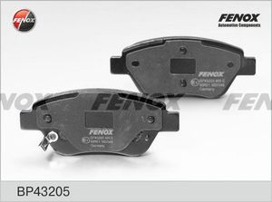 Комплект тормозных колодок bp43205 Fenox