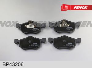 Комплект тормозных колодок bp43206 Fenox