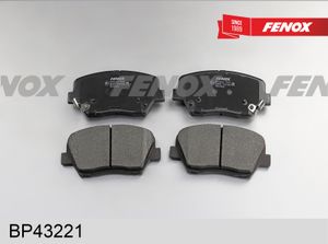 Комплект тормозных колодок bp43221 Fenox