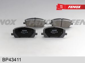 Колодки тормозные передние к-кт bp43411 Fenox
