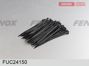 ХОМУТ пластиковый Стяжка 4150 мм 100 штук, Черный fuc24150 Fenox