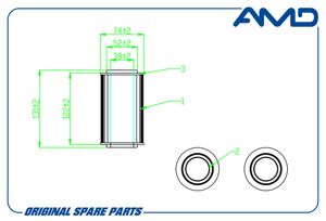 Фильтр масляный_(AMDFL24 AMD) AMD AMDFL24 amdfl24 AMD