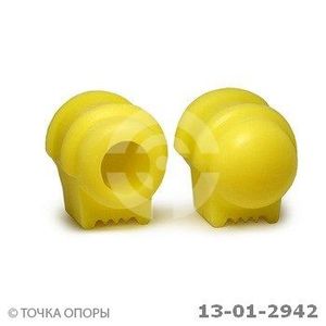 Полиуретановая втулка стабилизатора передней подвески RENAULT MEGANE, MEGANE SCENIC, MEGANE CLASSIC 13012942 Точка Опоры