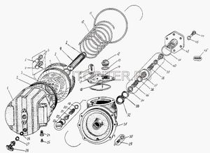 Штуцер соединительный М16х1,5-М16х1,5 L=12, L=12 (МАЗ) 379002 Маз