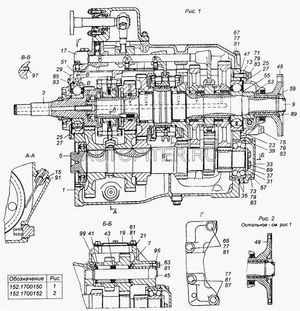 Вал КПП промежуточный для KAMAZ 65115 2001> 141701047 Камаз