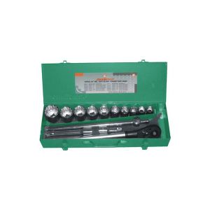 Набор головок 3/4" 14 предметов 12-гранных (дюймовые 7/8"--2") с аксесс. (металл. кейс) JO s04h6415s Jonnesway