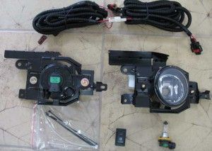 Противотуманные фары ADL/DLAA NS048 (Nissan X-TRAIL/FRONTIER 2005-2007г), провода, кнопка ns048 Dlaa