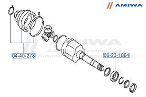 Шрус 0440278 Amiwa