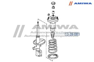 ОТБОЙНИК ЗАДНЕГО АМОРТИЗАТОРА TOYOTA AVALON GSX30 2005-2012, TOYOTA AVALON MCX20 1999-200 1339081 Amiwa