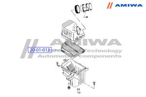 ФИЛЬТР ВОЗДУШНЫЙ MICROFIX, шт 2001013 Amiwa