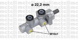 Главный тормозной цилиндр 05-0722 Metelli