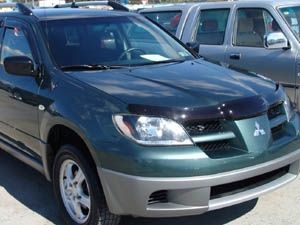Дефлектор капота темный MITSUBISHI OUTLANDER 2000-2007 nldsmiout0012 Sim