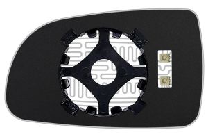Стекло зеркала механического правого для Chevrolet Aveo (T250) 2005-2011 16220609 Ergon
