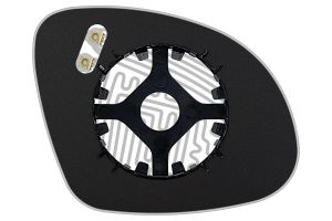 элемент зеркальный  L асферика нейтральный c обогревом VOLKSWAGEN Tiguan (08-15) (L. Asf. Cr. 12V.) E 93770806 Ergon