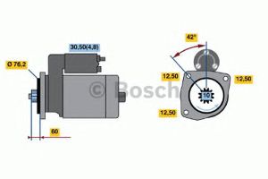 Стартер 0 001 120 410 Bosch