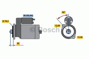 Стартер 0 001 121 022 Bosch
