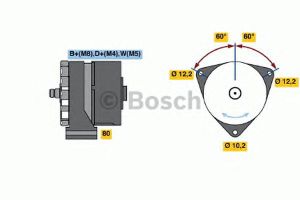 Генератор 0 986 047 870 Bosch