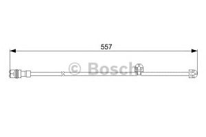 Сигнализатор, износ тормозных колодок 1 987 473 060 Bosch