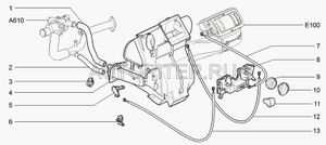 шланг подводящий отопителя 11180810120010 Автоваз