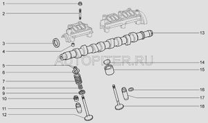 Толкатель клапана ВАЗ-2108-12, 1117-19, 2170 21080100705500 Автоваз