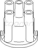 Крышка распределителя зажигания для Seat Cordoba 1996-1999 100242755 Hans Pries