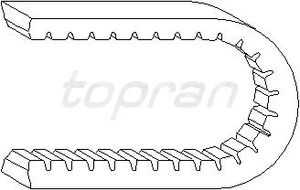 Ремень клиновый для Audi A6 [C5] 1997-2004 101112755 Hans Pries
