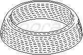 Уплотнительное кольцо, труба выхлопного газа 107145016 Hans Pries