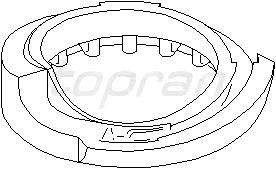 Проставка под заднюю пружину для VW Golf III/Vento 1991-1997 108031755 Hans Pries