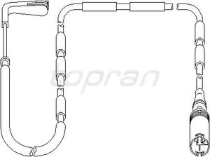 Датчик износа колодок для BMW 1-серия E82/E88 2007-2013 500997755 Hans Pries