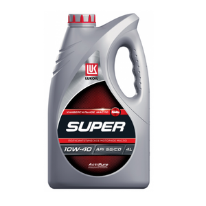 ЛУКОЙЛ СУПЕР 10W-40, п/синт. 4л. Моторное масло