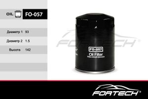 Фильтр масляный Fortech FO-057 : Citroen Jumper II fo057 Fortech