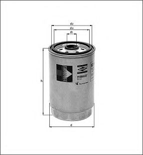 Топливный фильтр KC 102/1 Knecht/Mahle