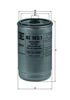 Топливный фильтр KC 102/1 Knecht/Mahle