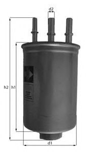Топливный фильтр KL 446 Knecht/Mahle