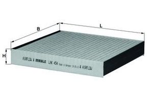 Фильтр, воздух во внутренном пространстве LAK 454 Knecht/Mahle