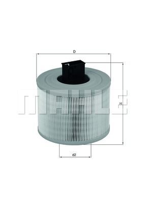 Воздушный фильтр LX 1035 Knecht/Mahle