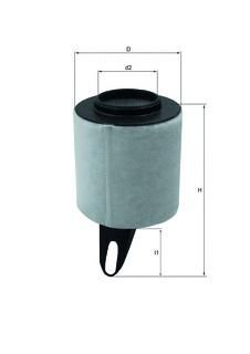 Воздушный фильтр LX 1650 Knecht/Mahle